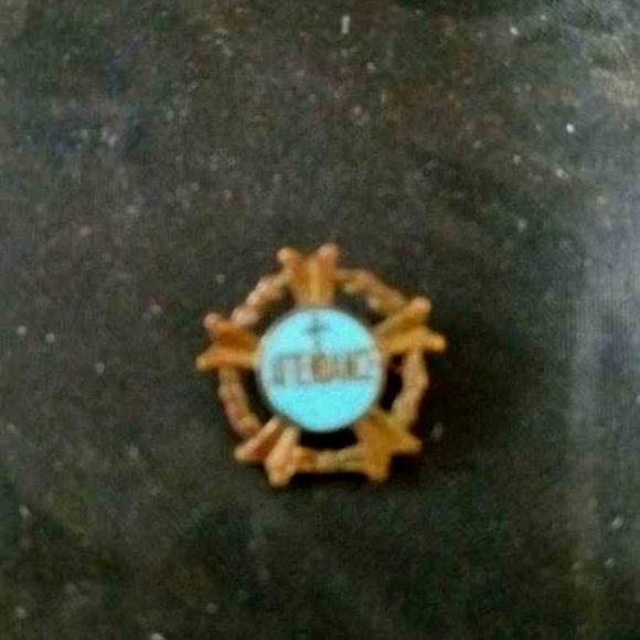 UNIQE 30'S-50'S PERIOD STYLE SUNDAY SCHOOL ATTENDANCE PIN - Picture 1 of 3